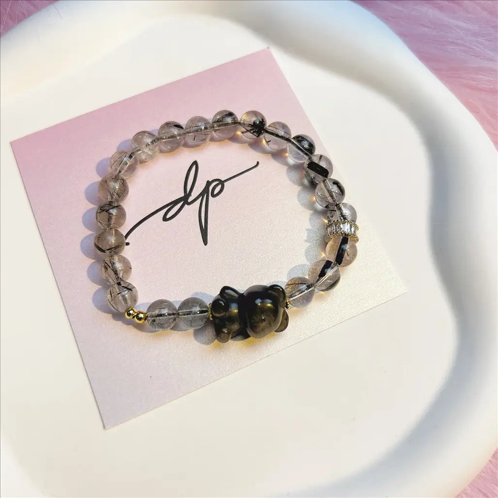 Natural Energy-Infused Crystal Bracelet