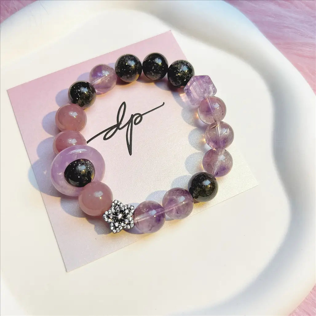 Natural Energy-Infused Crystal Bracelet