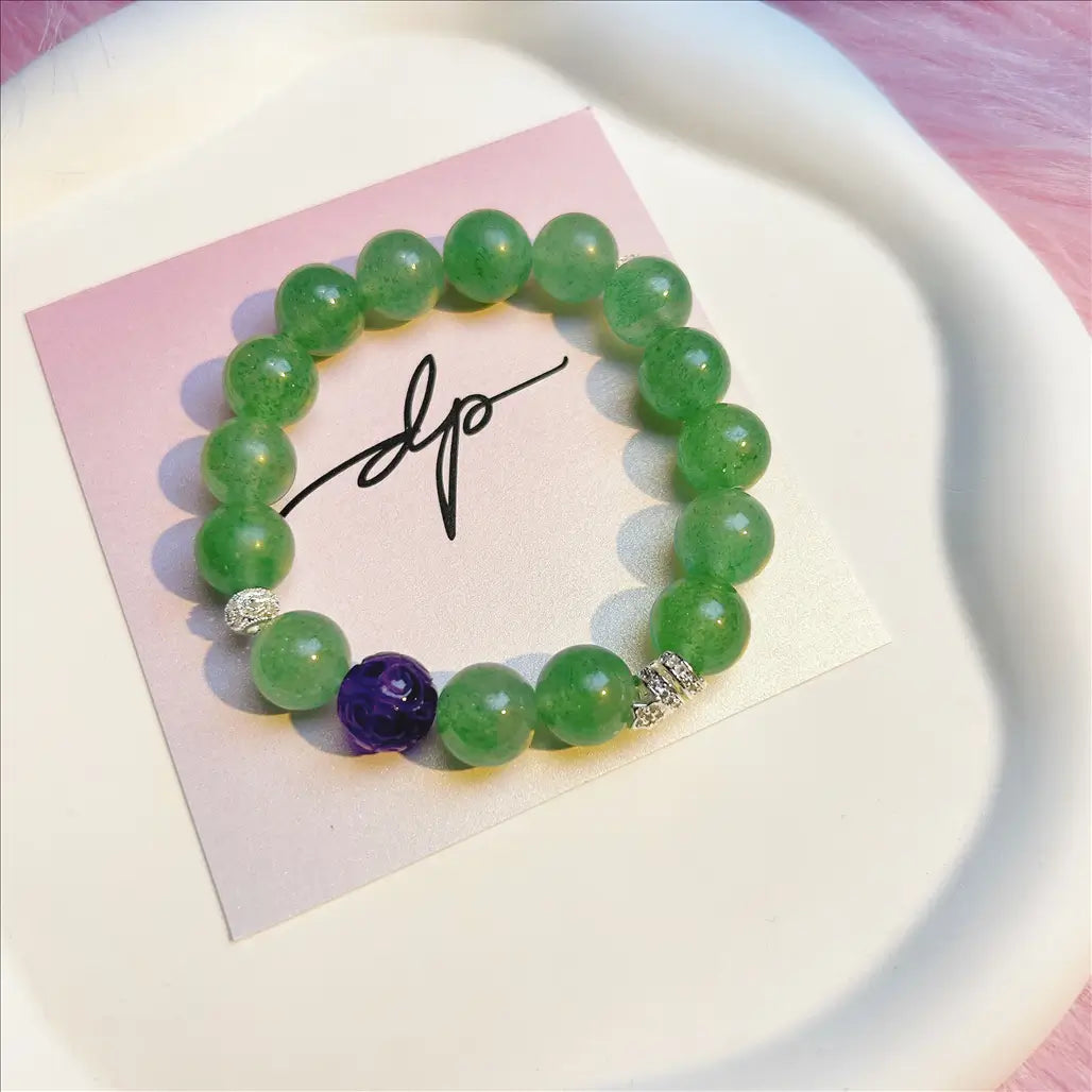 Natural Energy-Infused Crystal Bracelet