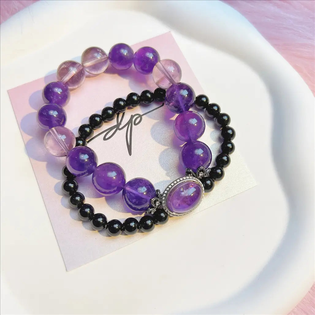 Natural Energy-Infused Crystal Bracelet