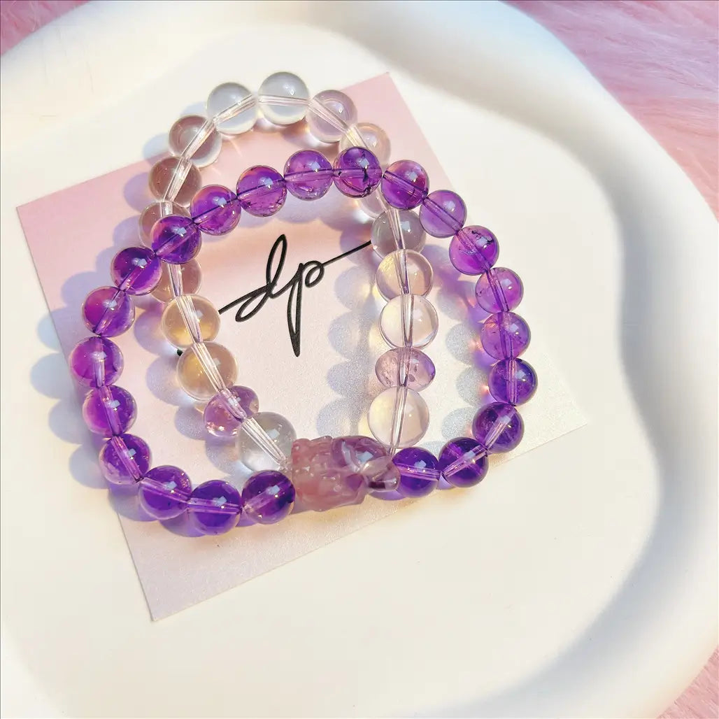 Natural Energy-Infused Crystal Bracelet