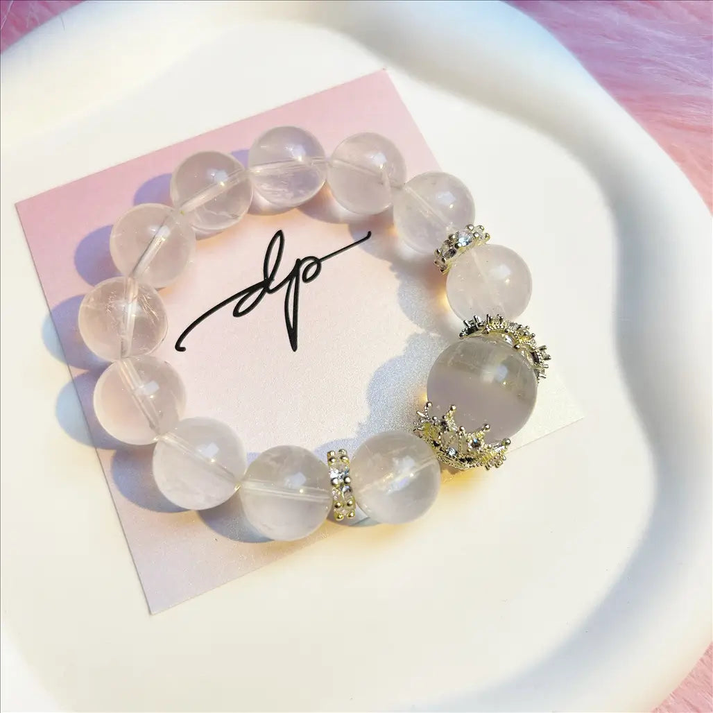 Natural Energy-Infused Crystal Bracelet
