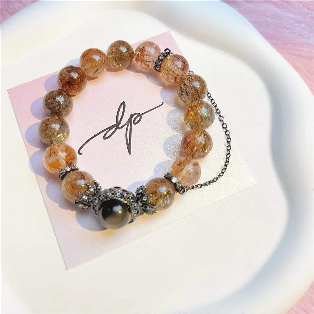 Natural Energy-Infused Crystal Bracelet