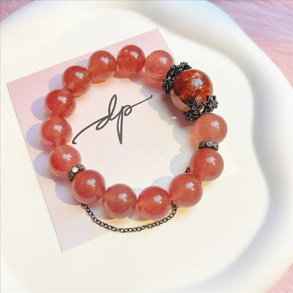 Natural Energy-Infused Crystal Bracelet
