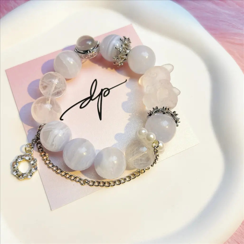 Natural Energy-Infused Crystal Bracelet