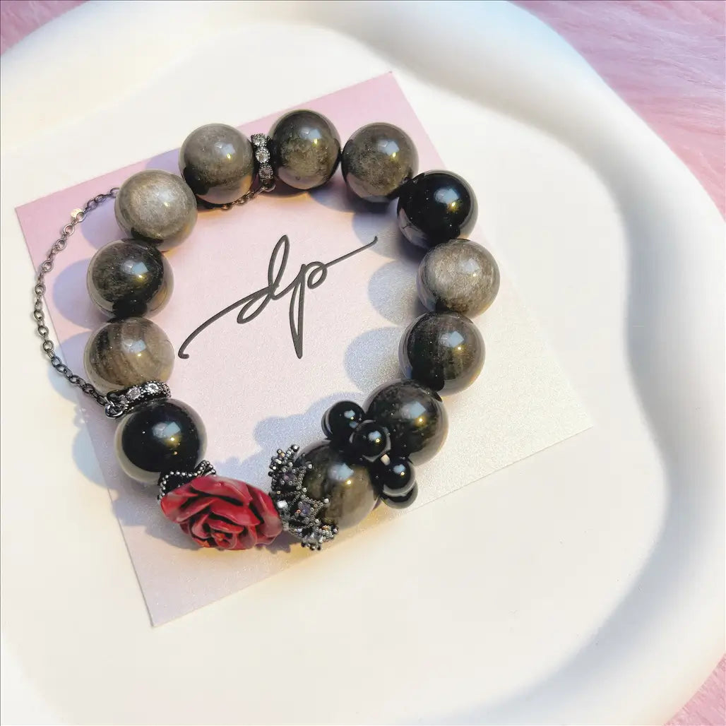 Natural Energy-Infused Crystal Bracelet