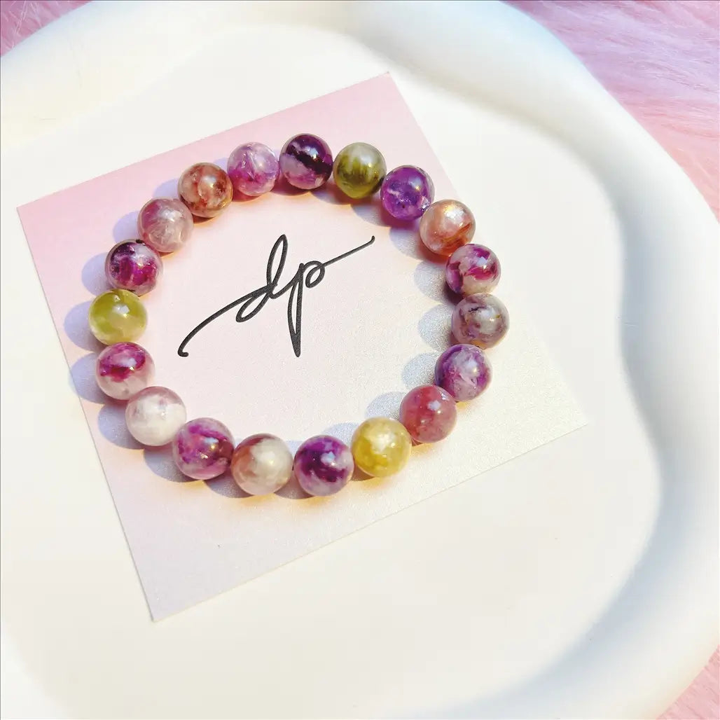 Natural Energy-Infused Crystal Bracelet