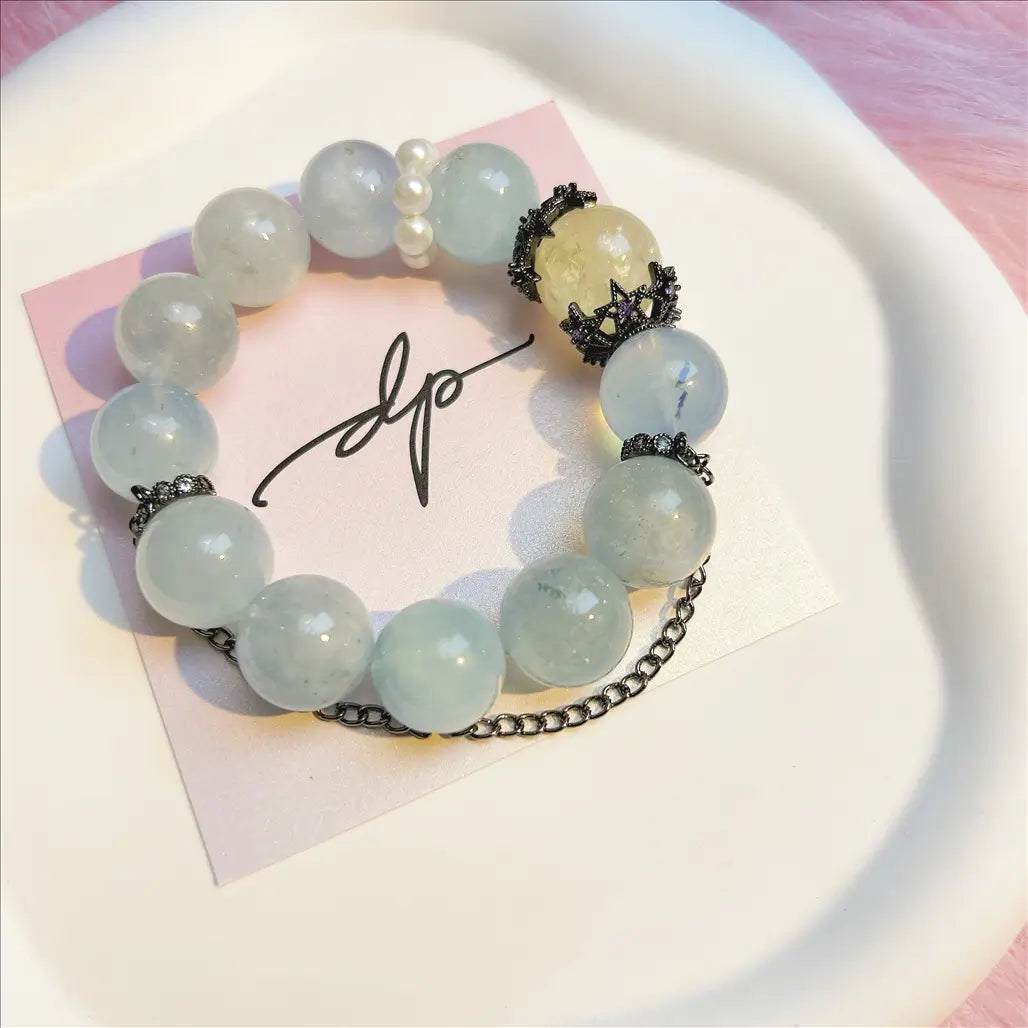 Natural Energy-Infused Crystal Bracelet