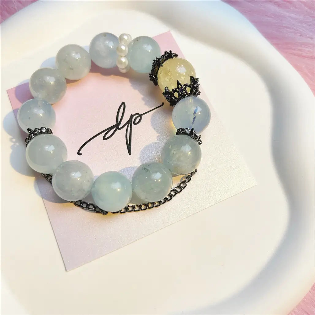 Natural Energy-Infused Crystal Bracelet