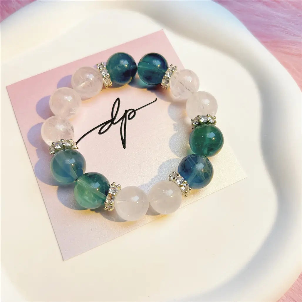 Natural Energy-Infused Crystal Bracelet