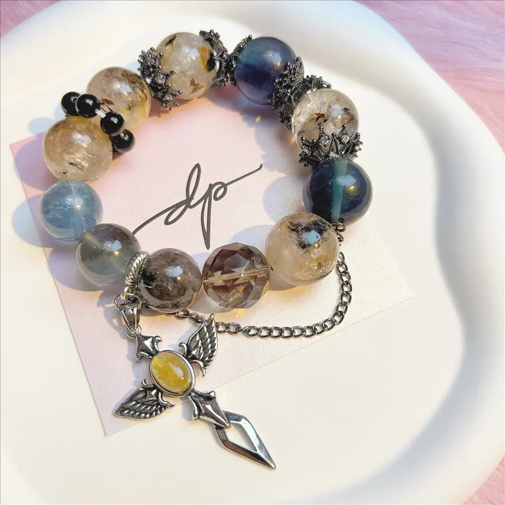 Natural Energy-Infused Crystal Bracelet