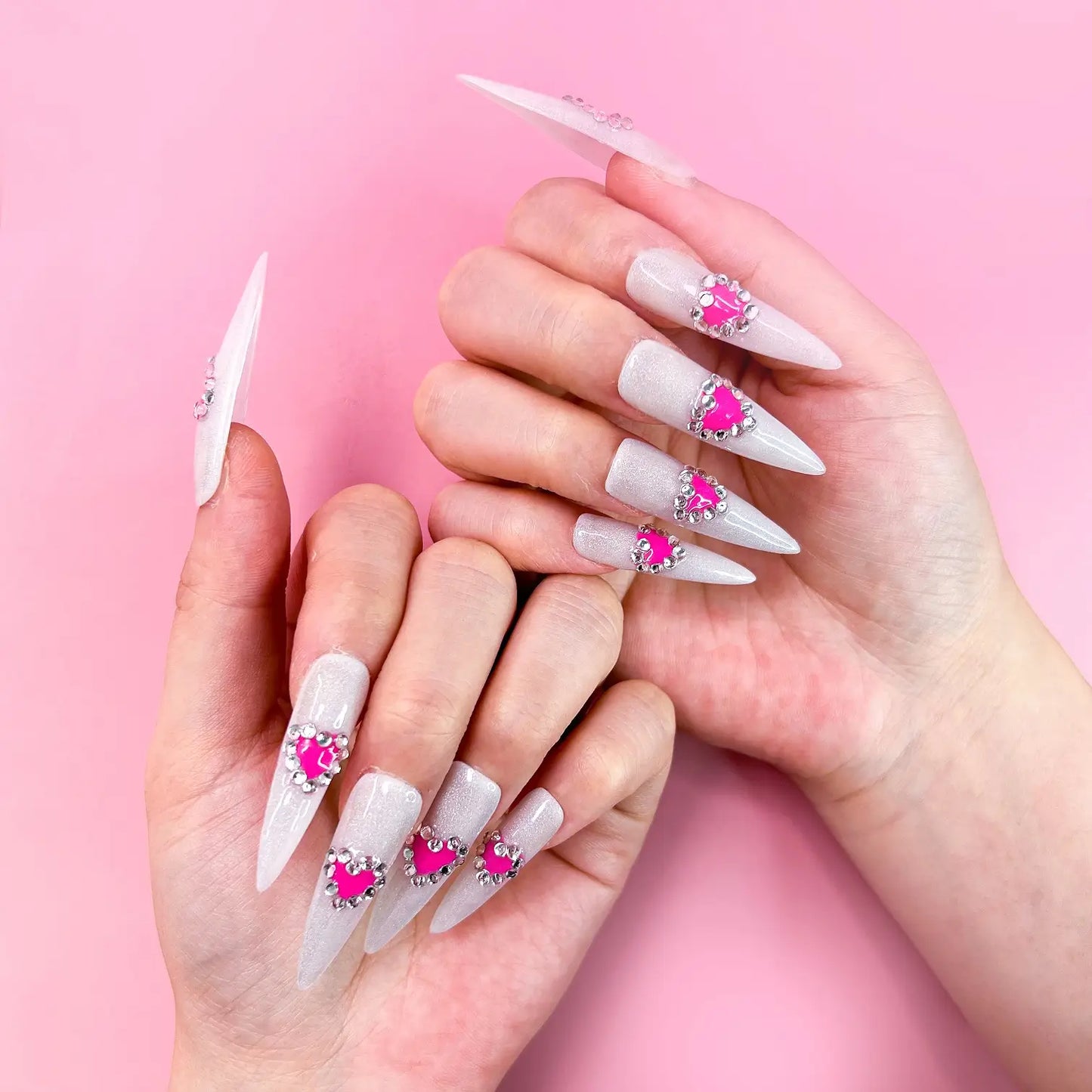 Q199-WHITE LOVER-STILETTO