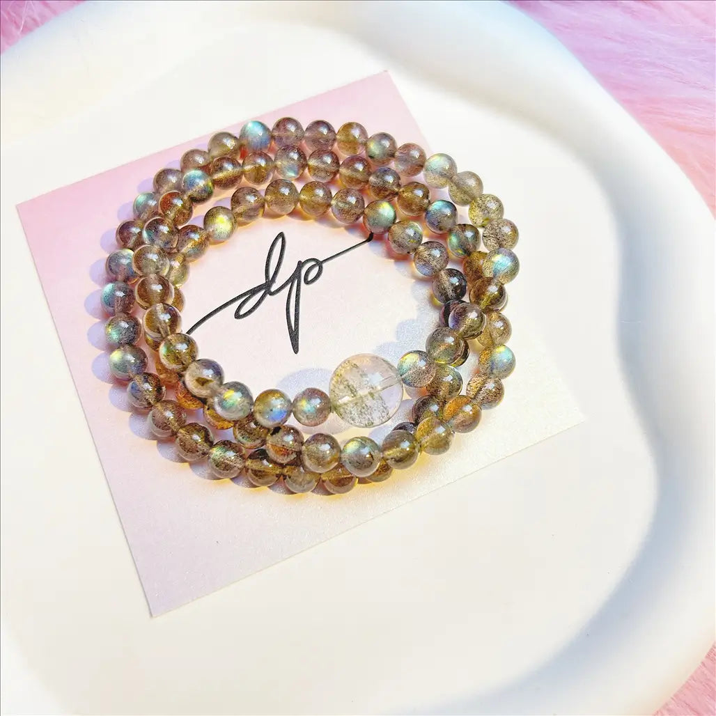 Natural Energy-Infused Crystal Bracelet