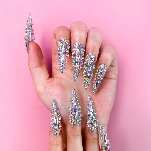 Q151-BRILLIANT STARS-STILETTO