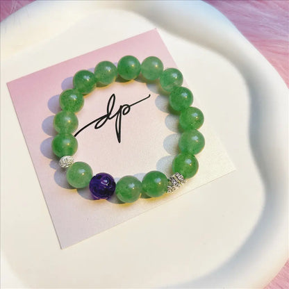 Natural Energy-Infused Crystal Bracelet
