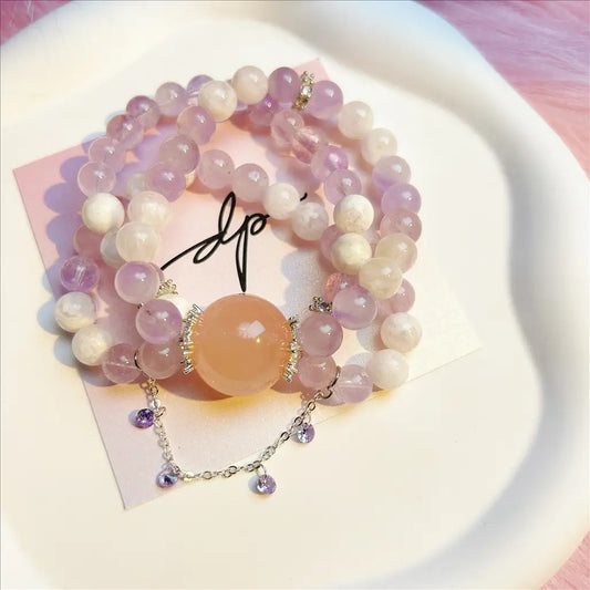 Natural Energy-Infused Crystal Bracelet