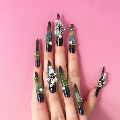 Q121-TRANQUIL BAMBOO-STILETTO