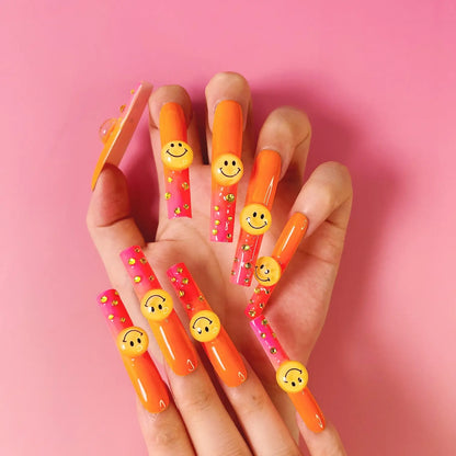 Q091-SMILEY FACE-SQUARE