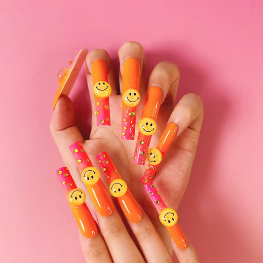 Q091-SMILEY FACE-SQUARE
