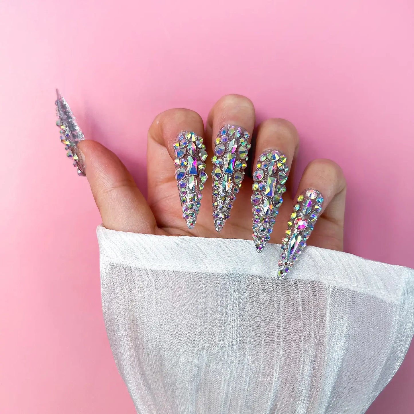 Q151-BRILLIANT STARS-STILETTO