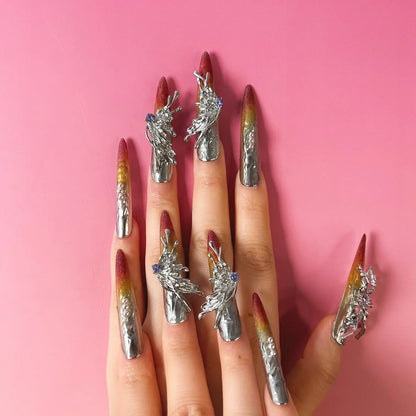Q112-BUTTERFLY QUEEN-STILETTO
