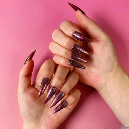 Q046-PINKY SKY-STILETTO