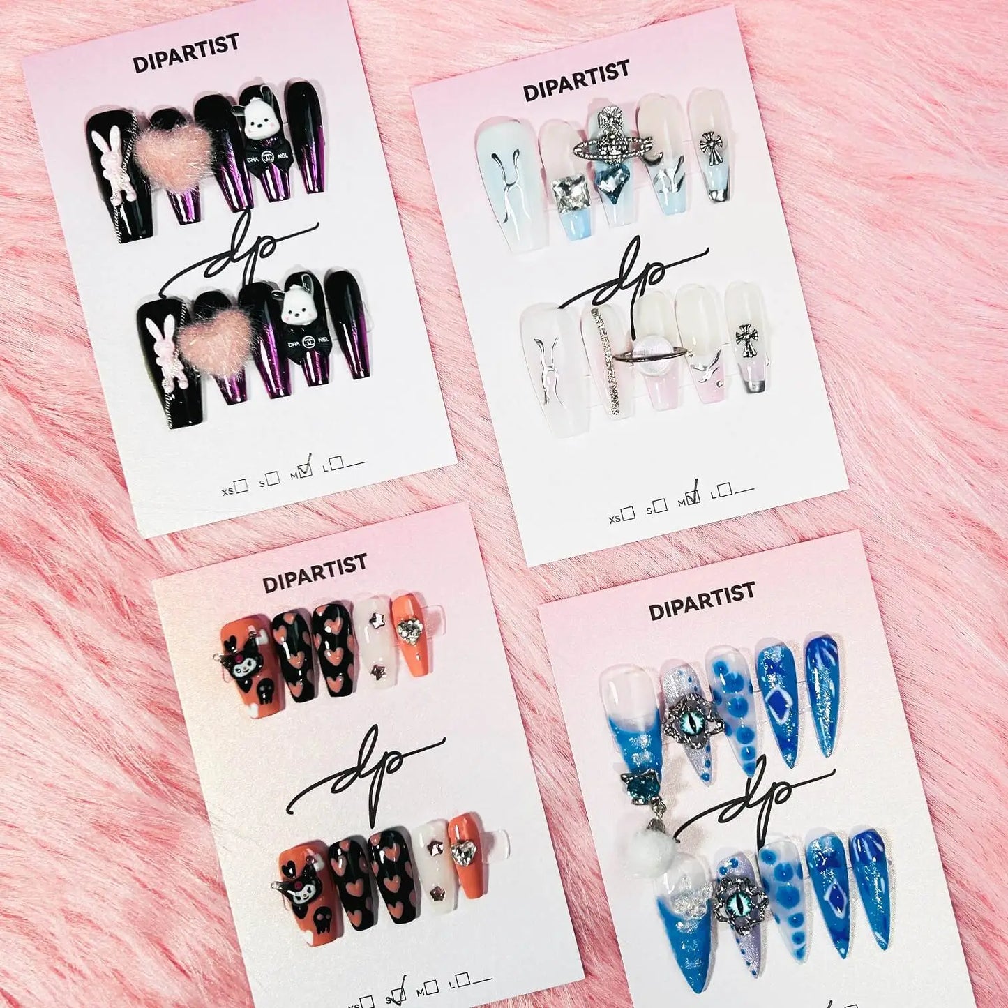 ＄9.99 - UNIQUE-PRESS-ON NAILS