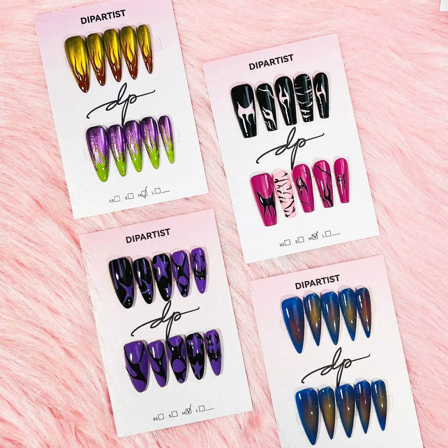 ＄9.99 - UNIQUE-PRESS-ON NAILS