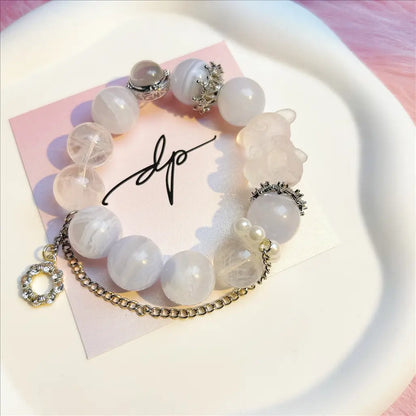 Natural Energy-Infused Crystal Bracelet