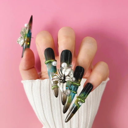 Q121-TRANQUIL BAMBOO-STILETTO