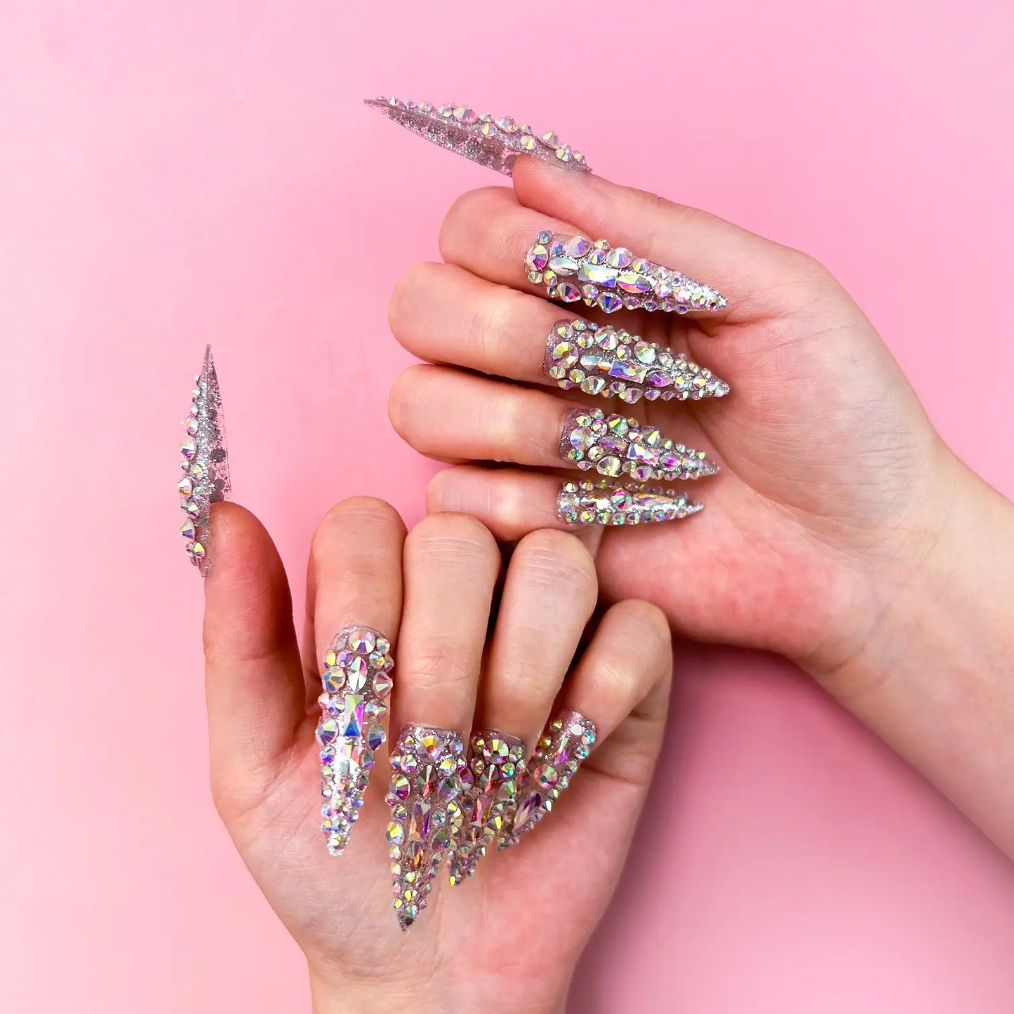 Q151-BRILLIANT STARS-STILETTO