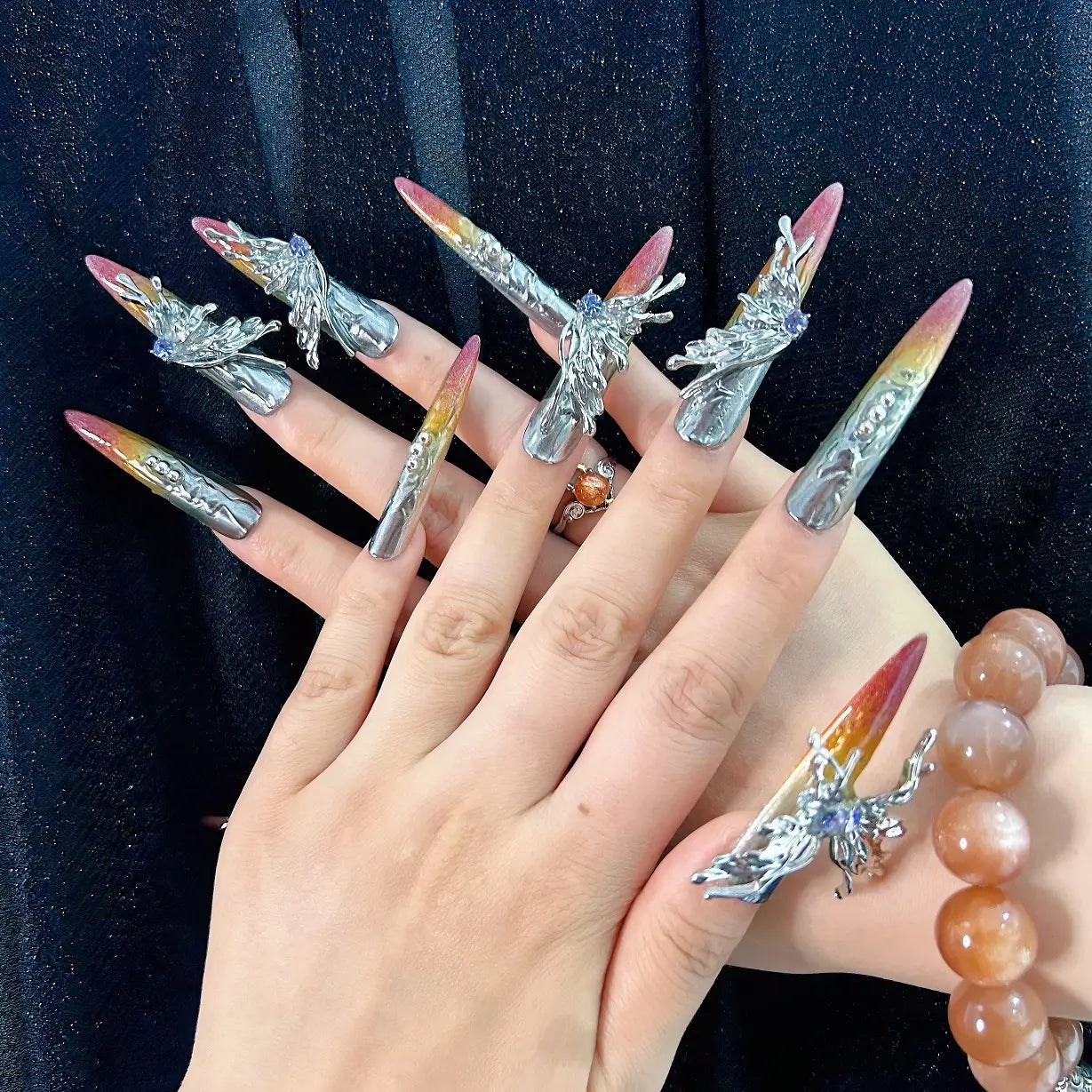 Q112-BUTTERFLY QUEEN-STILETTO