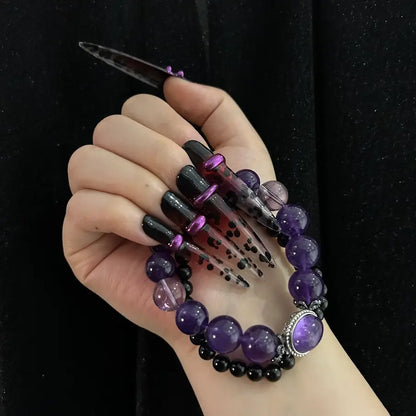 Q118-BURGUNDY BLAZE-STILETTO