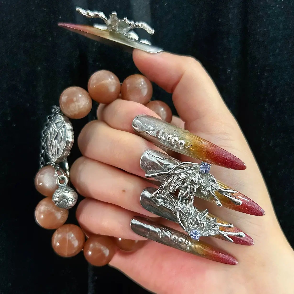 Q112-BUTTERFLY QUEEN-STILETTO