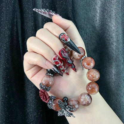 Q019-BLOOD WHIRLPOOL-STILETTO