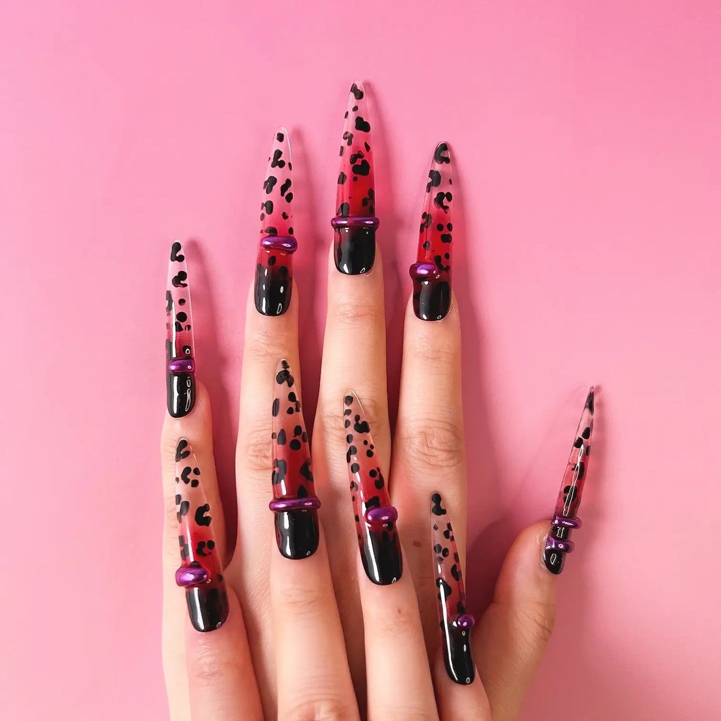Q118-BURGUNDY BLAZE-STILETTO