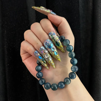 Q133-SPARKLING GALAXY-STILETTO