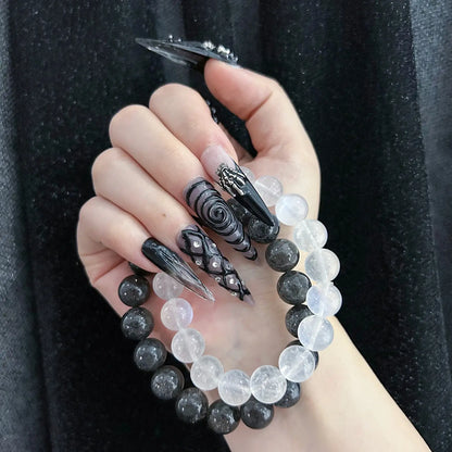 Q049-BLACK WITCH-STILETTO