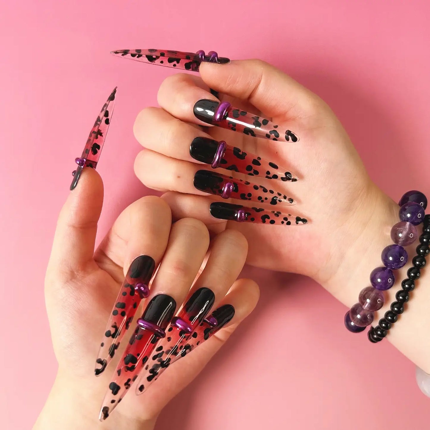 Q118-BURGUNDY BLAZE-STILETTO