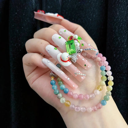 Q082-CHRISTMAS SNOWMAN-SQUARE