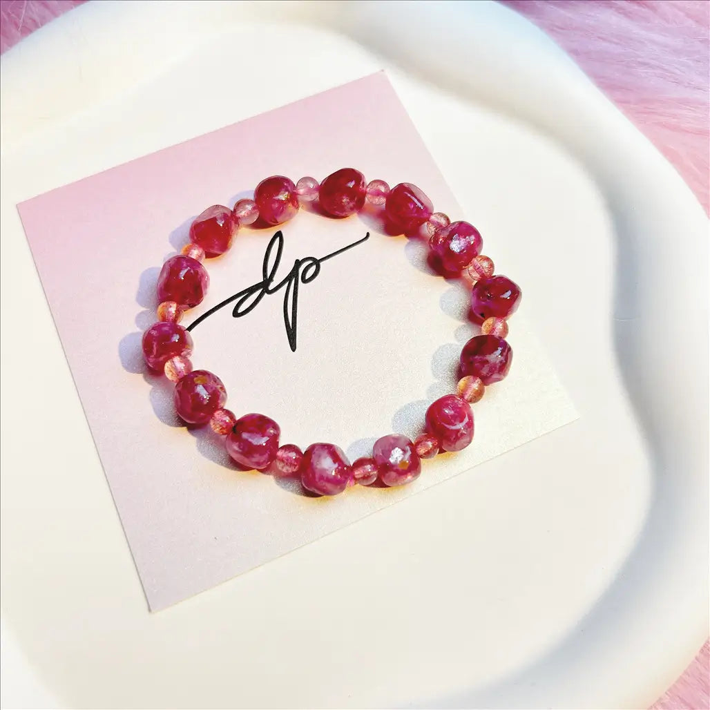 Natural Energy-Infused Crystal Bracelet