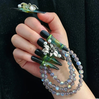 Q121-TRANQUIL BAMBOO-STILETTO