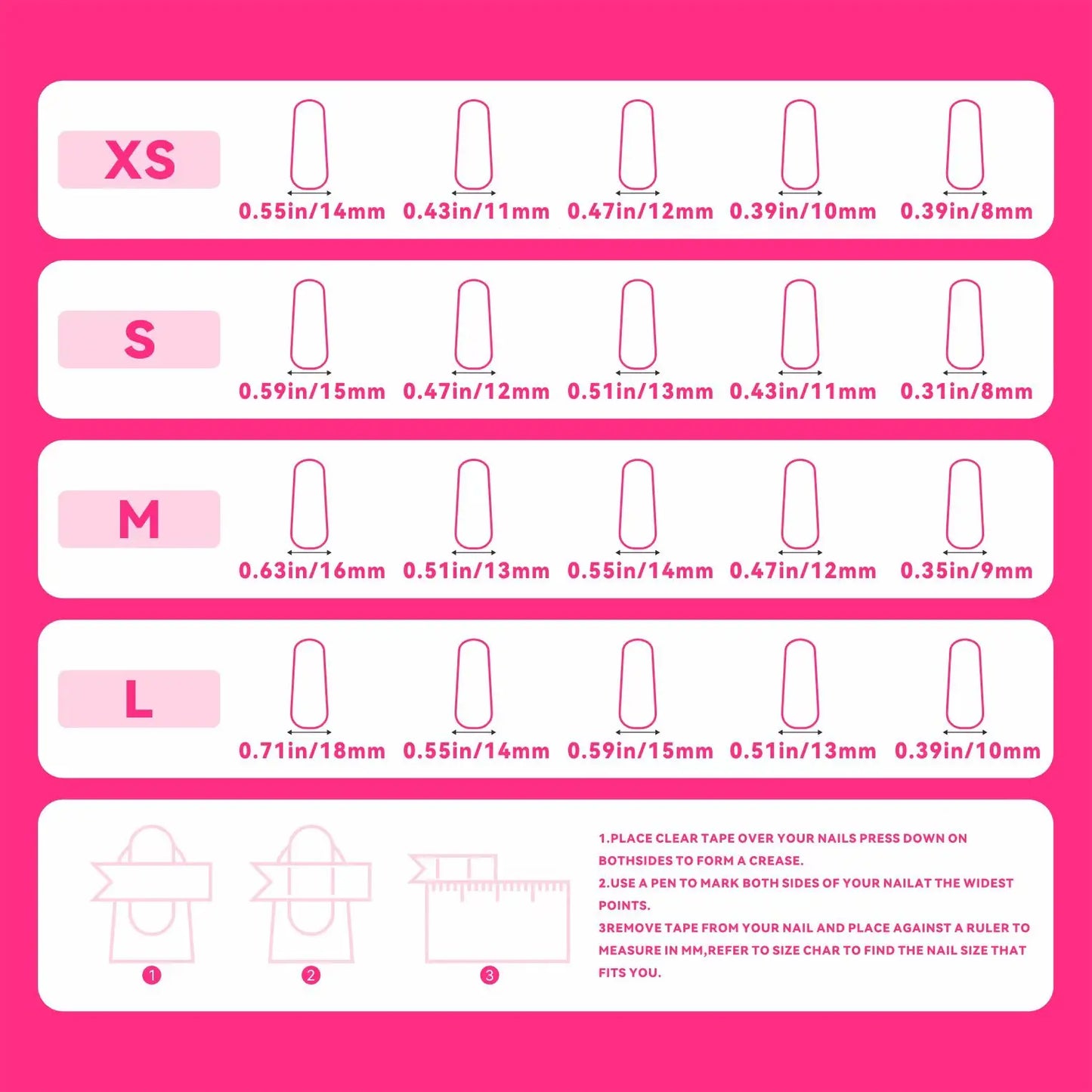 Q193-FRENCH REINSTONE PINK-STILETTO